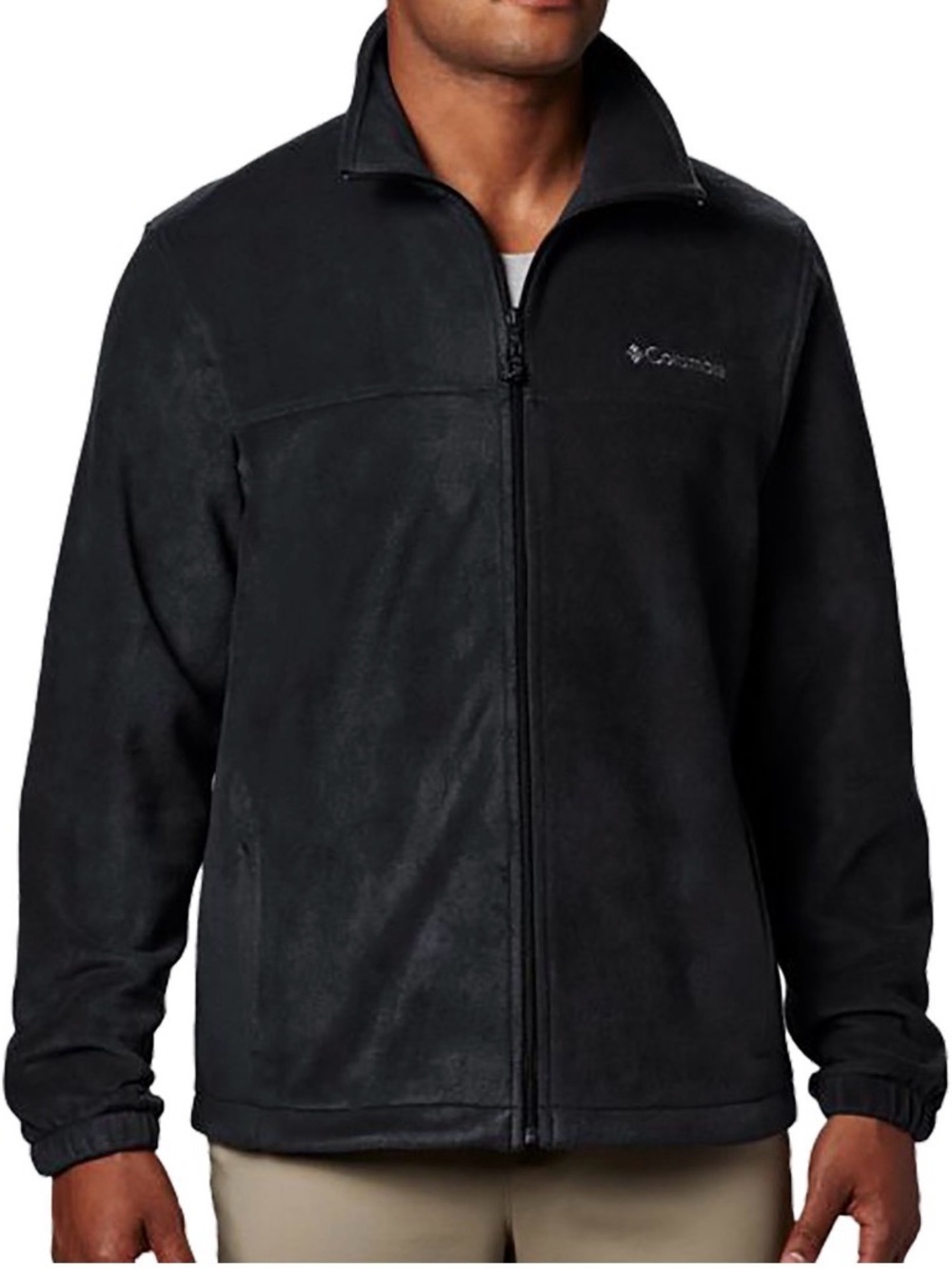Columbia Steens Mountain Full zip 2.0 black fleece jacket worn once XLT
